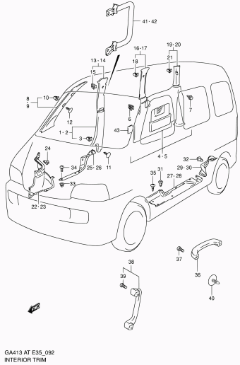 download Suzuki Carry GA413 able workshop manual