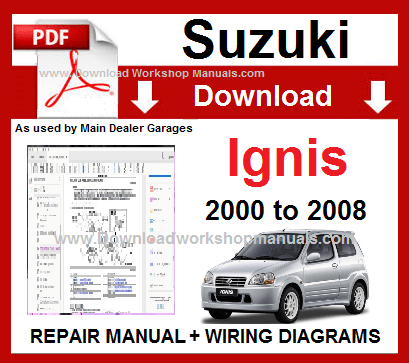 download Suzuki Ignis workshop manual