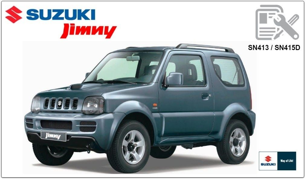 download Suzuki Jimny Sn413 sn415d + workshop manual