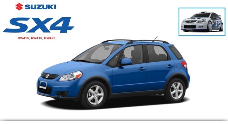 download Suzuki SX4 RW415 RW416 RW420 English workshop manual