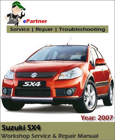 download Suzuki SX4 able workshop manual