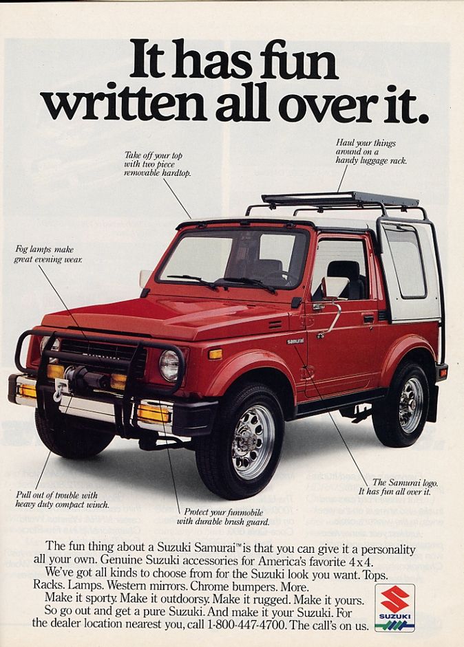 download Suzuki Samurai workshop manual