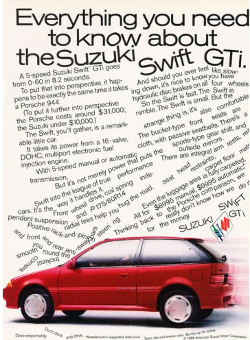 download Suzuki Swift GTi Workable workshop manual