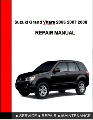 download Suzuki Vitara workshop manual