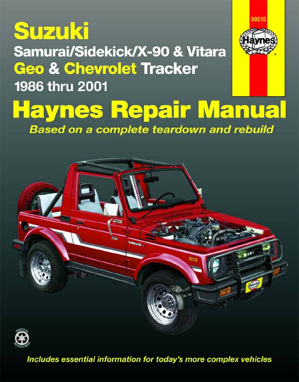 download Suzuki Vitara workshop manual