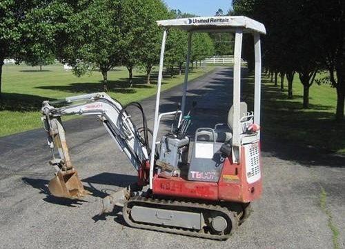 download Takeuchi TB015 Excavator Workable workshop manual