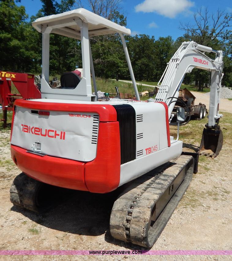 download Takeuchi TB045 Compact Excavator able workshop manual