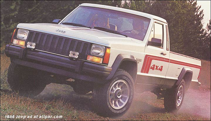 download The Jeep Comanche XJ workshop manual