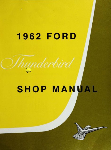 download Thunderbird Assembly Manual 35 workshop manual