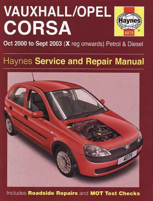 download VAUXHALL CORSA HOLDEN BARINA workshop manual