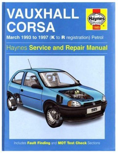 download VAUXHALL OPEL CORSA workshop manual