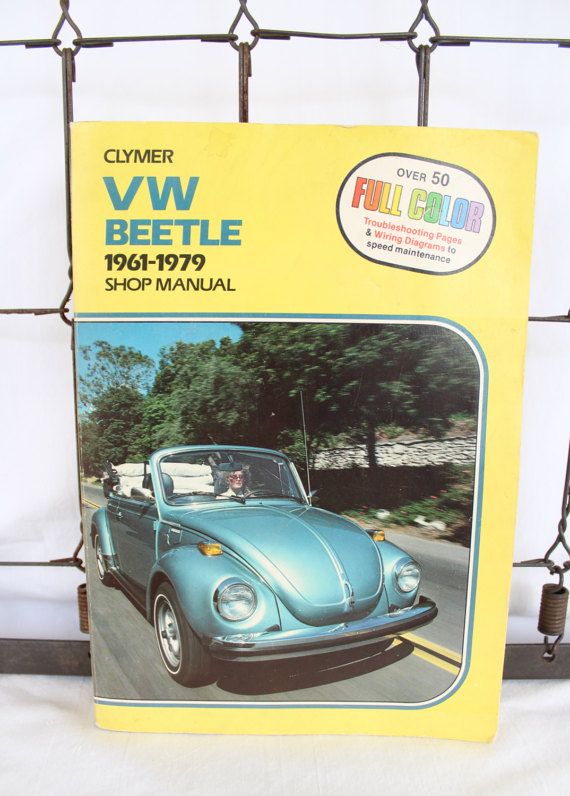 download VOLKSWAGON VW BEETLE Shop workshop manual