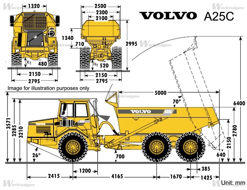 download VOLVO BM A25C 4x4 Articulated HAULER MANU able workshop manual