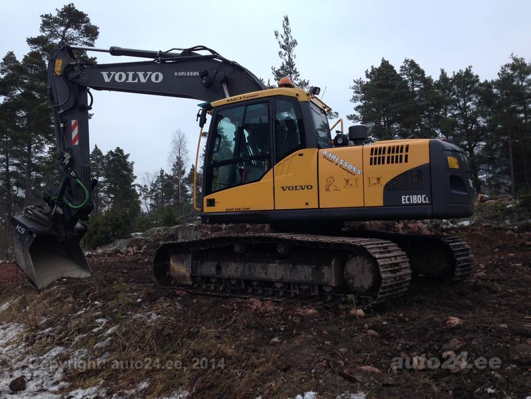 download VOLVO EC 180CL Excavator able workshop manual