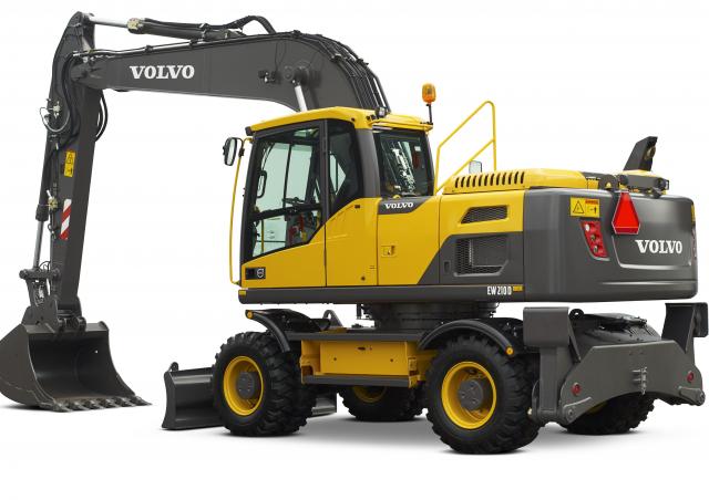 download VOLVO EW210D WHEELED Excavator able workshop manual