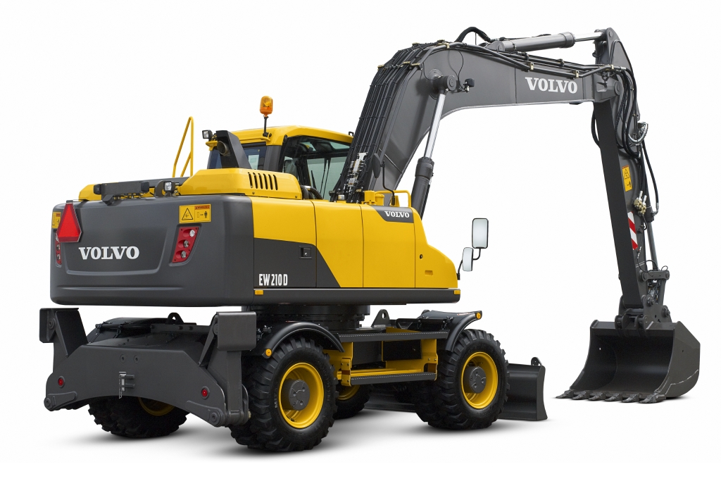 download VOLVO EW210D WHEELED Excavator able workshop manual