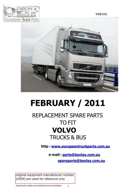 download VOLVO FM FH 15 pole trailer connection workshop manual