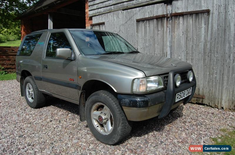 download Vauxhall Frontera workshop manual