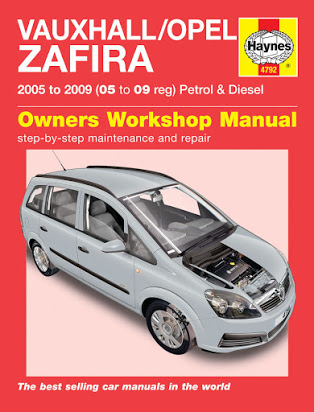 download Vauxhall Opel Zafira MPV workshop manual