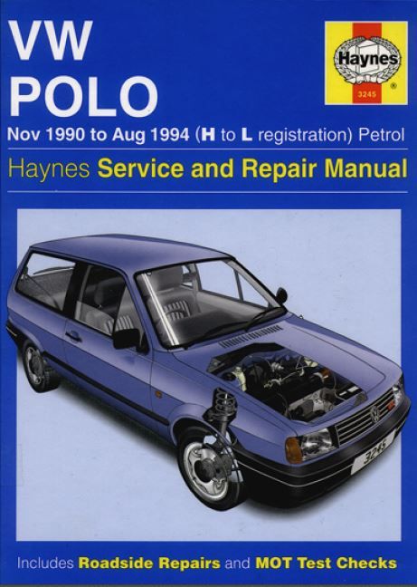 download Volkswagen Polo H to L registration workshop manual