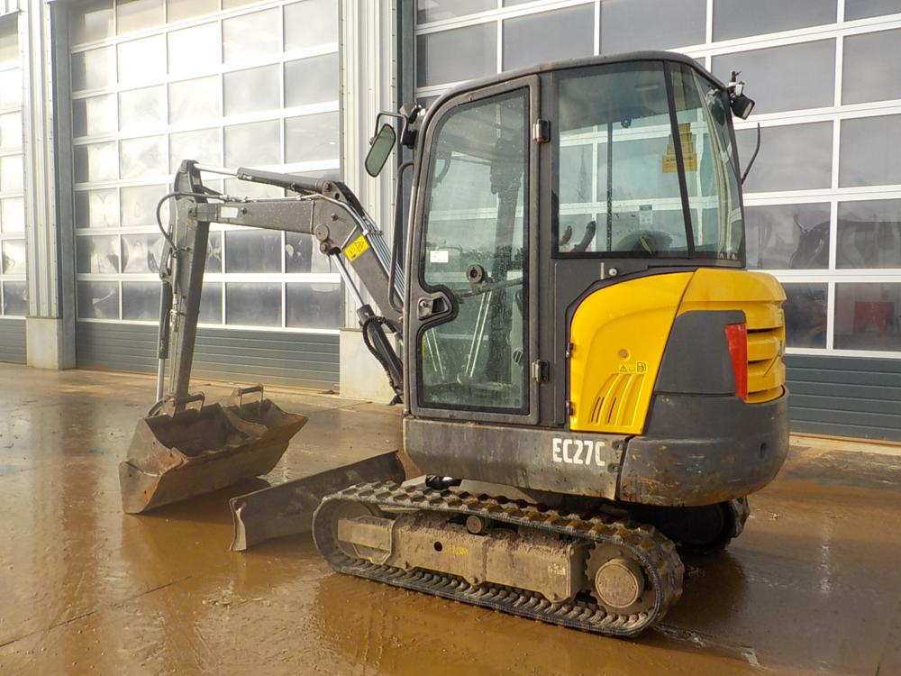 download Volvo EC27C Compact Excavator able workshop manual