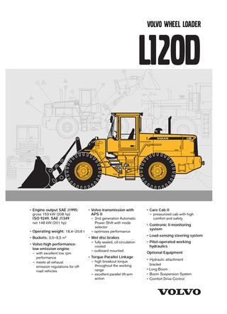 download Volvo L220D Wheel Loader able workshop manual