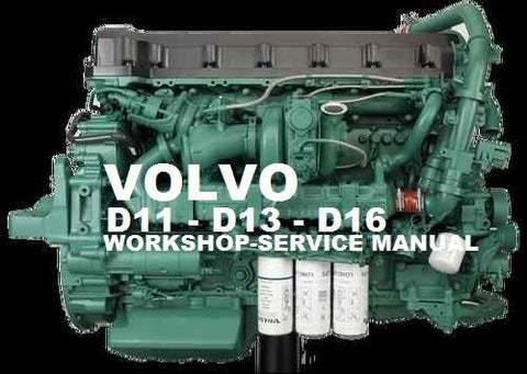 download Volvo Marine Truck Engine D11 able workshop manual