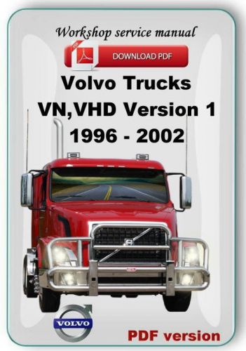 download Volvo Trucks VN VHD8 workshop manual