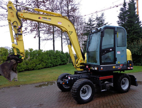 download Yanmar B55W 1 Wheel Excavator Operation able workshop manual