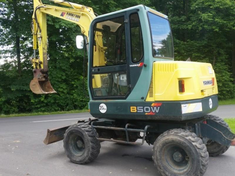 download Yanmar B55W 1 Wheel Excavator Operation able workshop manual